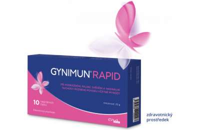 Gynimun Rapid 10 vaginálních čípků